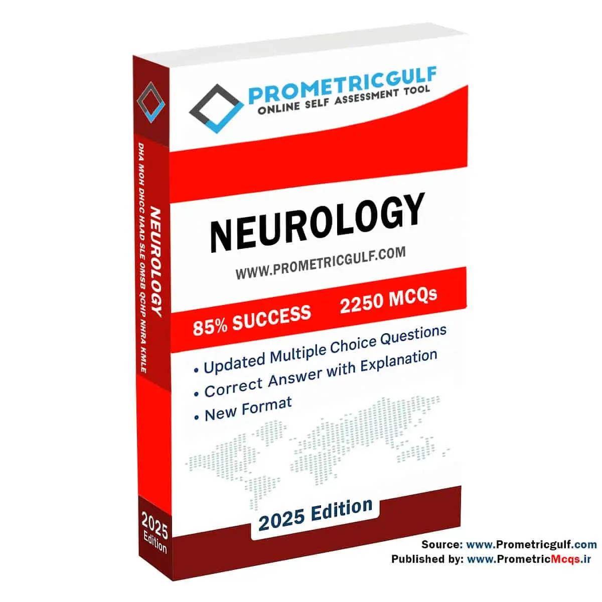 نمونه سوالات پرومتریک نورولوژی