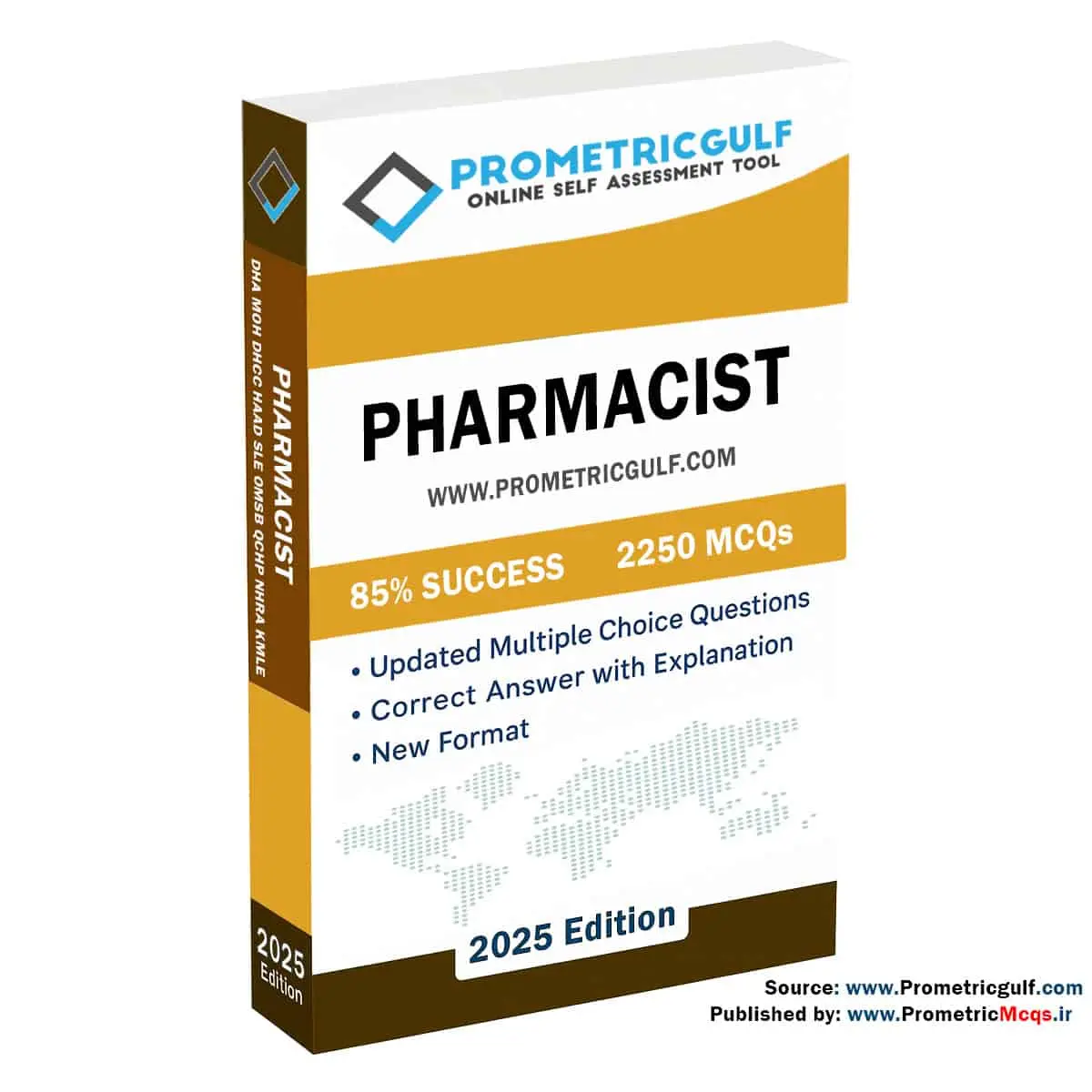 نمونه سوالات پرومتریک داروسازی