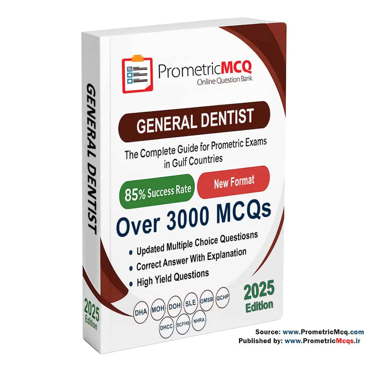 نمونه سوالات پرومتریک دندانپزشکی