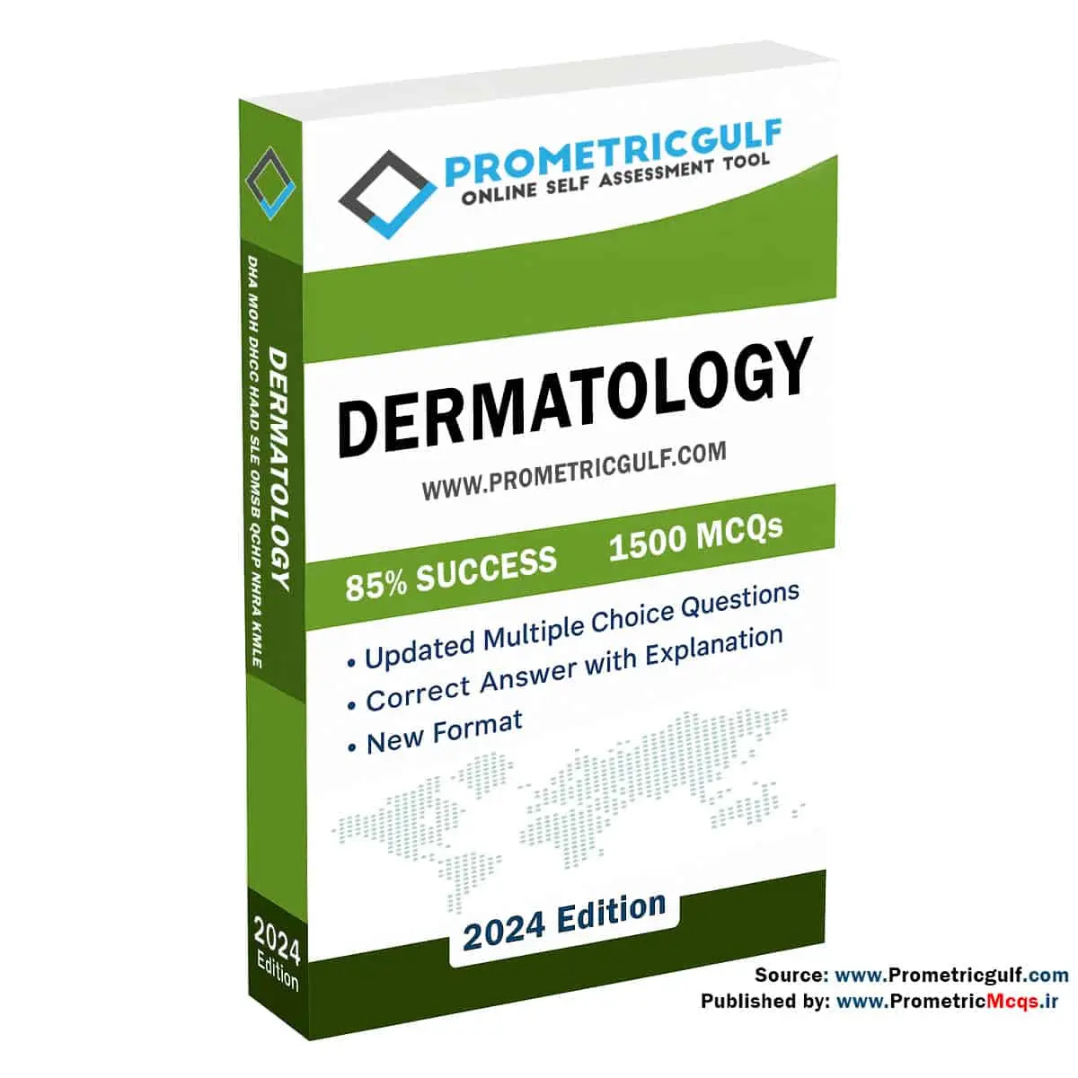 نمونه سوالات پرومتریک تخصص پوست