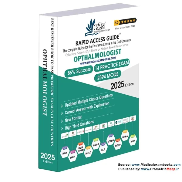 نمونه سوالات پرومتریک چشم پزشکی prometricmcq.com