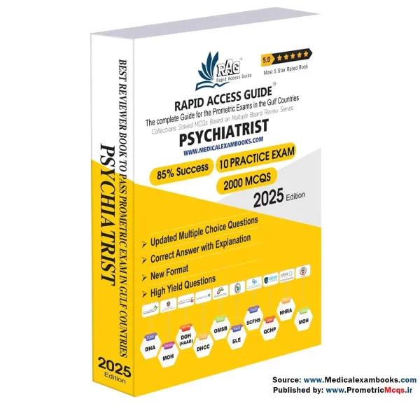 نمونه سوالات پرومتریک روانپزشکی prometricmcq.com